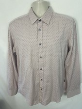 EUC Hugo Boss Leggiuno Mens Long Sleeve Shirt Sz L Slim Fit