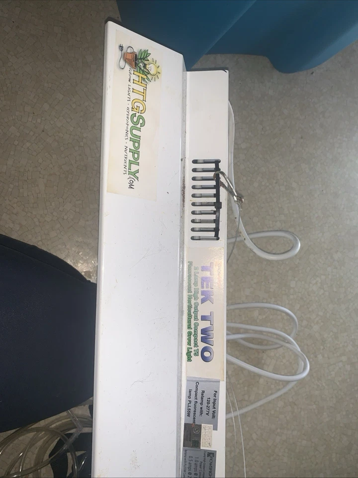 GROWBRIGHT TEK TWO 2 Lámpara Alto Rendimiento T5 Flourcent Horticultura Luz de Crecimiento Foto 4 de 4