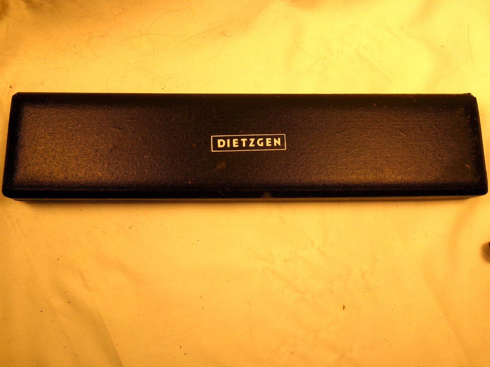 VINTAGE DIETZGEN MODEL 970W BEAM COMPASS SET - MADE IN GERMANY - IOB