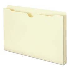 Smead 76520 2-Ply Straight Tab Legal Size Manila File Jackets - Manila 50/BX New