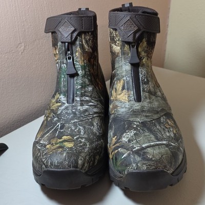The Original Muck Boot Company Realtree Edge Camo Zip Hunting Boots Men\'s 13 The Original Muck Boot Company Realtree Edge Camo Zip  main image 3