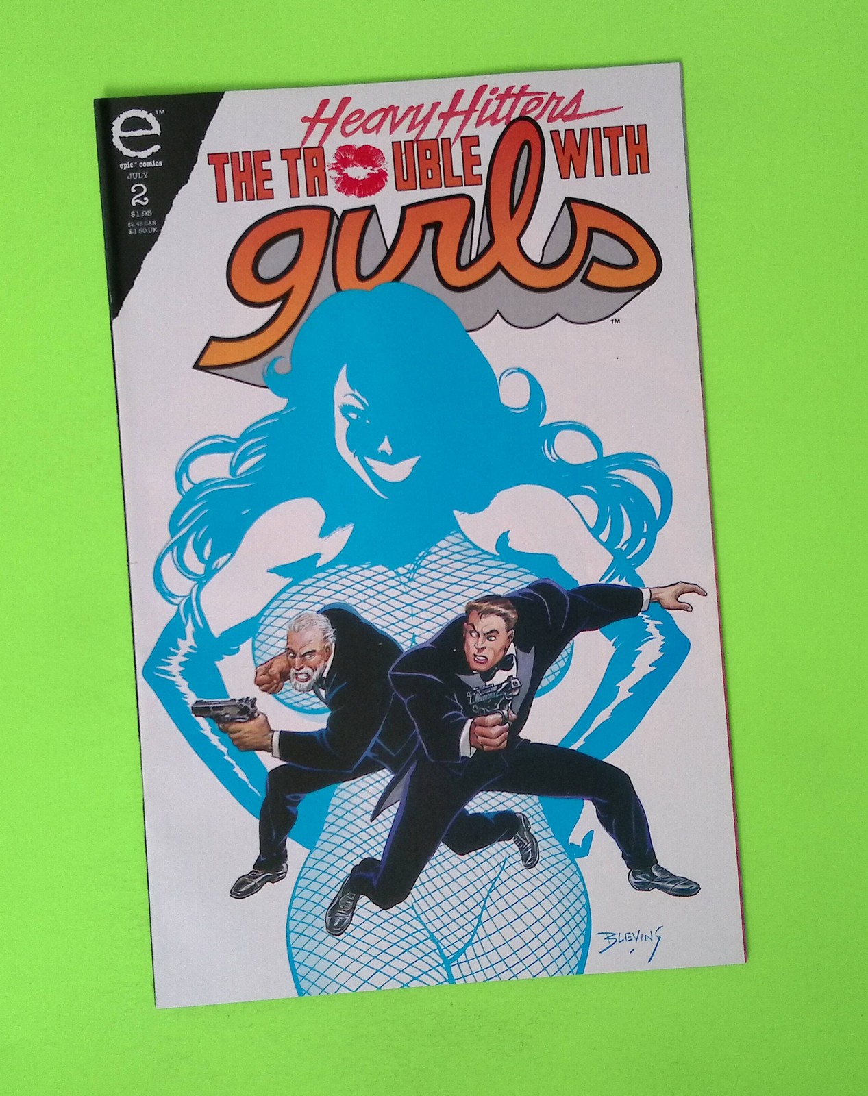 The Trouble with Girls Night of the Lizard #2 1993 Epic Comics High Grade B5-157
