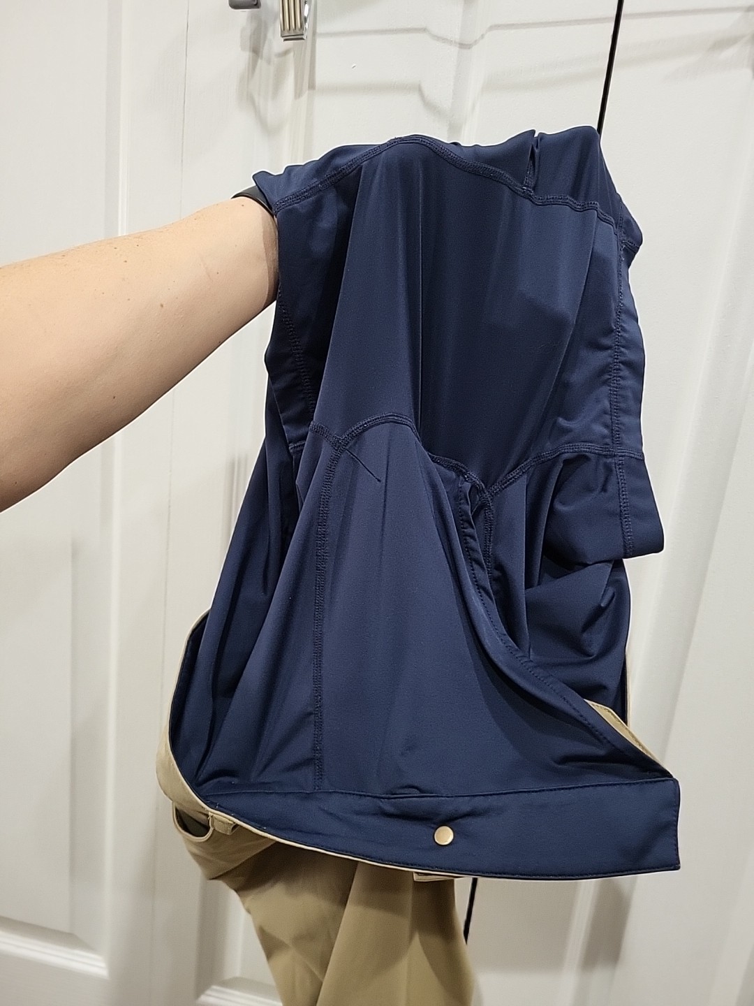 Bird dogs Pants Men 34x34 (Fit 36x31) Beige Khaki Performance Polyester Stretch