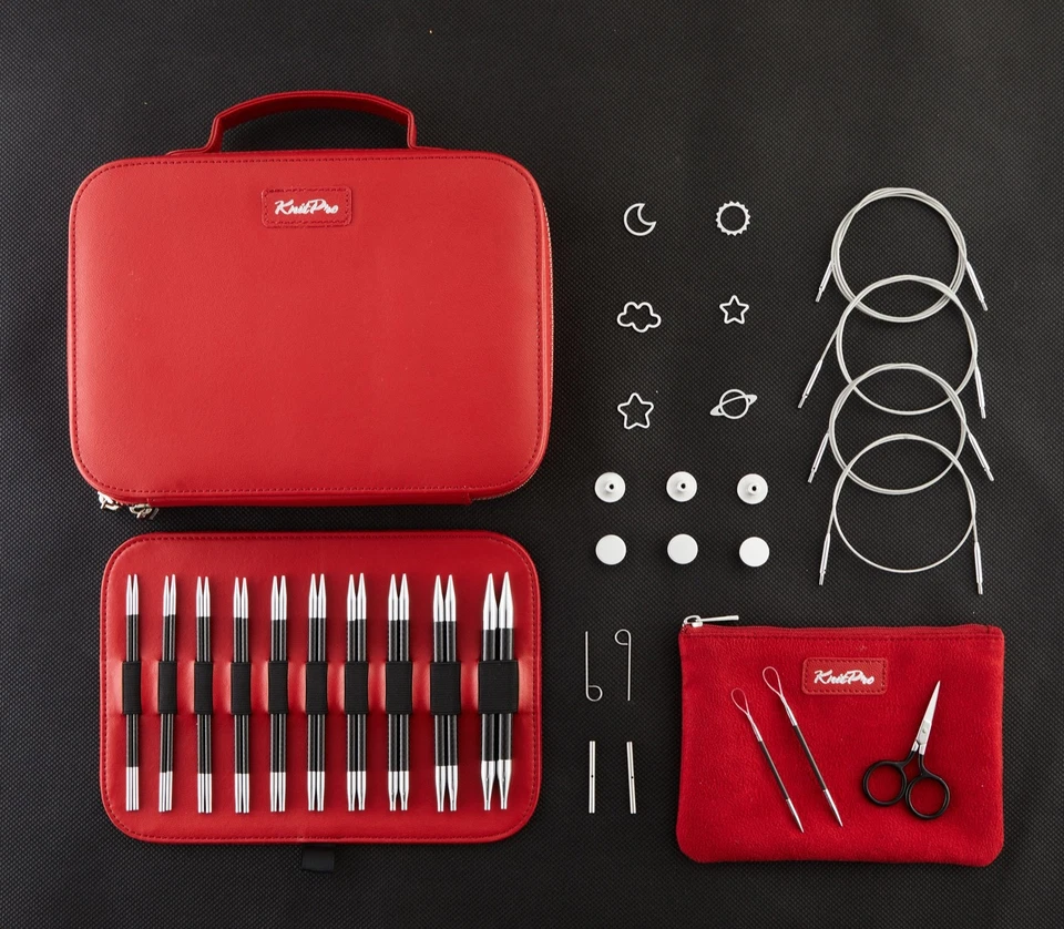 KnitPro Stricknadeln austauschbar Standard Karbonz Élan Geschenkset  - Bild 4 von 4