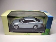 Toyota Crown Hybrid 2009 1/43 Blue Kyosho J-Colle 14Y+ JAPAN