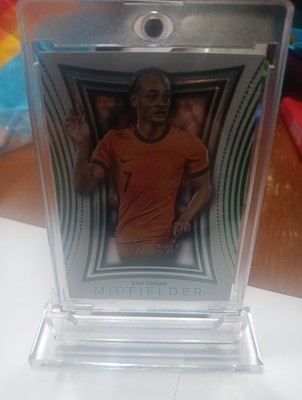 2025 Futera PLATINUM Xavi Simmons Green Refractor #16/25
