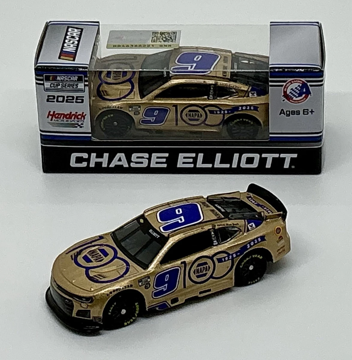 Die-cast 1:24 Bristol Dirt Modellino NASCAR Chase Elliott 2021 Bristol Dirt 1/24 - Action, Colore Bianco E Blu, Hendrick Motorsports Dirty Rally