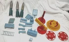 1950's Tom Corbett Space Academy Marx Playset Saucer & Missile Launchers etc.