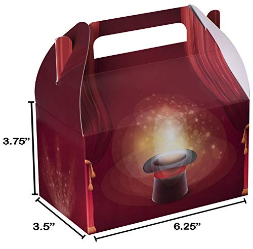 Hammont Papier Leckerli Boxen - Party Gastgeschenke 1 Stück (10er Pack), Magier - Bild 2 von 6