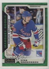 2018 O-Pee-Chee Platinum Marquee Rookies Emerald Surge 9/10 Lias Andersson 0zu