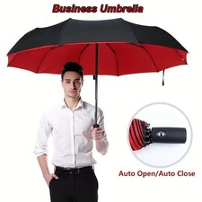Automatic Large Umbrella Handle Double Layer Windproof Sun Protection