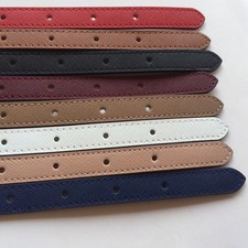1 Pair Genuine Cross Leather Shoulder Purse Handbag Bag DIY Handle Strap 71cm