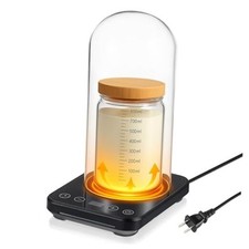 Sourdough Starter Warmer with Glass Dome, Sourdough Starter Heater, 1 F