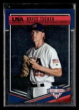 2018 Panini USA Baseball Stars & Stripes Bryce Tucker Longevity  Ruby #/249 Card