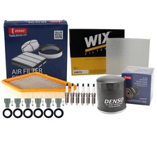 Denso Tune Up Kit NGK 6 Spark Plugs & Boots Kit for Equinox Terrain 3.0L V6 Y 5