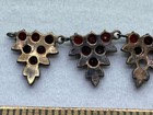 Bohemian Style Garnet And Gold Bracelet Broken Scrap Or Fix Up. — photo 7