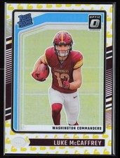 2024 Donruss Optic #268 Luke McCaffrey Flex #/149