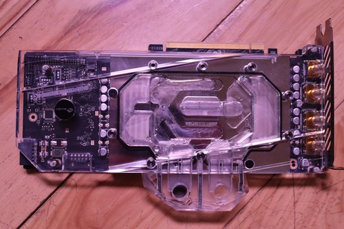 NVIDIA 4080 Super - GeForce RTX - Gigabyte (no video outtput) with Bykski block - Picture 1 of 8