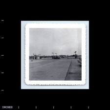 Old Square Photo CLASSIC CARS GAS STATION PUMP