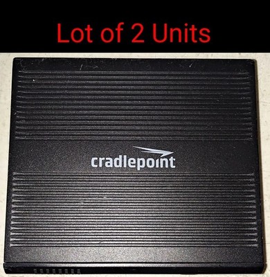 Lot Of 2 CRADLEPOINT AER2200-600M, Cellular Routers, Units Only
