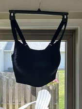 Women’s Calia Empower Bra High Support Pretty Navy Blue Sz 40D Super Comfy Bra!