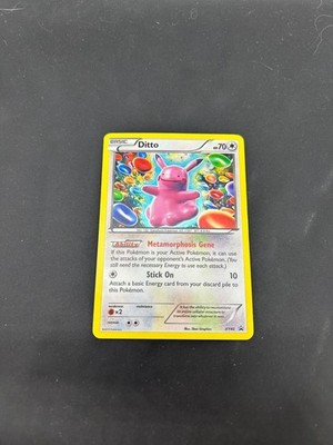 Pokemon Ditto XY40 Cosmo Holo Black Star Promo