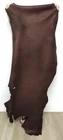 Buffalo Leather Hide -Full Grain- Mahogany - 5-6 oz - 18.5 Square Feet