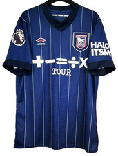 Ipswich Town Football Shirt 2024/25 Mens Size Large 22" PTP Umbro
