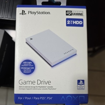 Seagate Game Drive for PS5 2TB External USB 3.0 Portable Hard Drive - Brand New