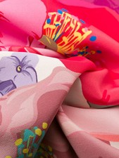 Valentino Garavani Floral Print Ruffled Dress