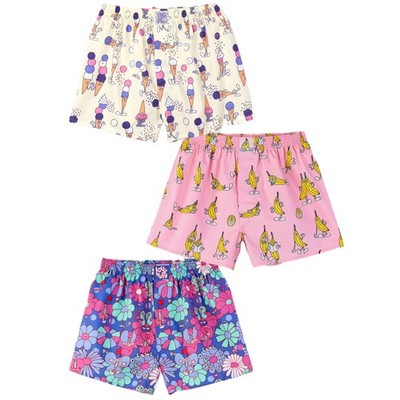 Lousy Livin 3Pack Boxershorts Blossom Banana Icecream Flowers Unterwäsche Neu 