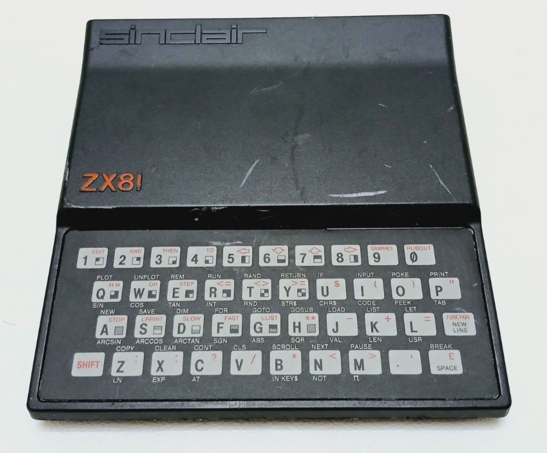 Vintage Sinclair ZX81 Personal Computer - For parts only - Watch