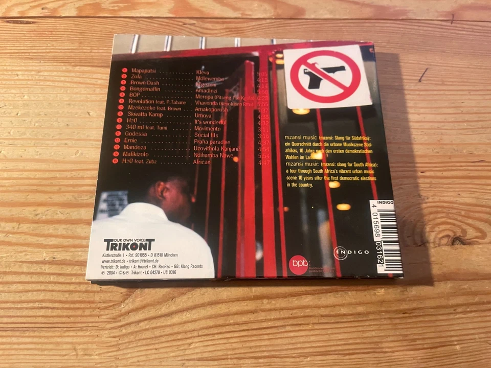 CD VA Mzansi Music : Young Urband South Africa (15 Song) INDIGO TRIKONT digi - Bild 3 von 3