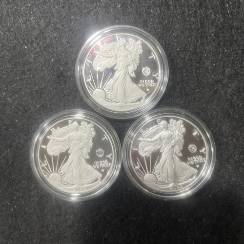 2025 US Mint American Silver Eagle PROOFS Army/Navy/Marines Commemorative No Box