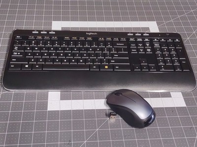 Logitech K520 Wireless Keyboard & M310 Mouse Combo w/ Unifying Receiver Dongle