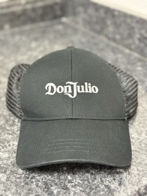 Don Julio Snapback Trucker Hat Black One Size Mesh Back, Econscious Brand