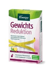 Kneipp Nahrungsergänzung Sättigungsgefühl Diät Konjak Glucomannan 40 Kapseln