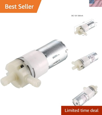 #ad 12V Low Noise Micro Diaphragm Pump 1300ml Per Minute for Easy Installation $22.87