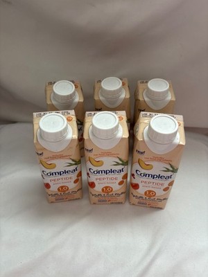 6 - Nestle Compleat Peptide 1.0 Tube Feeding Formula Vegetable / Fruit Medley
