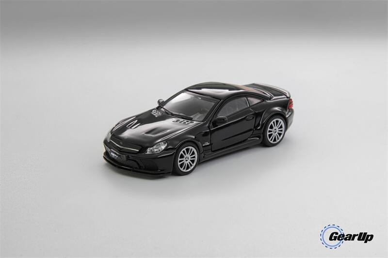 Mercedes-Benz SL 65 AMG Black ミニカー1/43黒 Mercedes-Benz SL 65 AMG Black ミニカー1/43黒