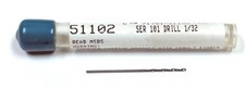 1/32" (.0313") Carbide Jobber Length Drill 118 Degree SGS 51102