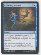 Banishing Betrayal 38 Common Secrets of Strixhaven Magic: The Gathering NM