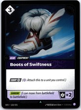 Boots of Swiftness 133/221 Spiritforged Foil Uncommon NM