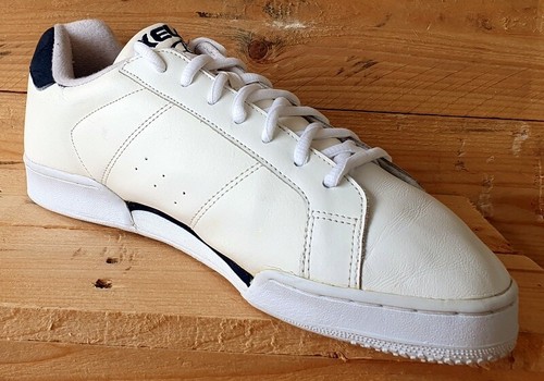 Kelme Roadstar Low Leather Trainers UK8.5/US9.5/EU43 62000 White/Blue - 第 6/12 張圖片