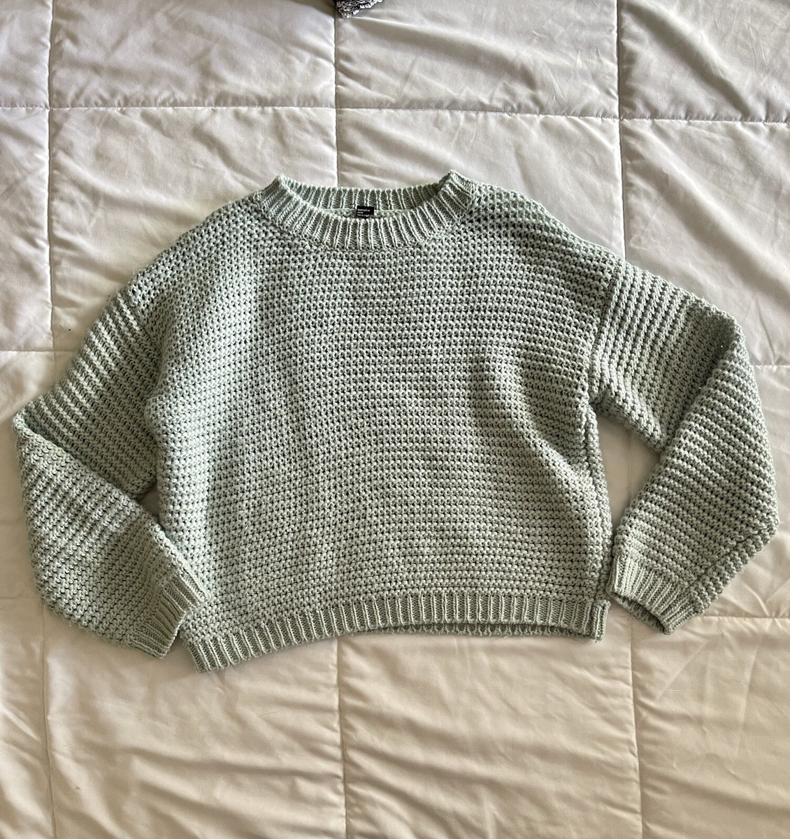 Forever 21 pull over crochet sweaters women. Crochet Fabrication. | eBay