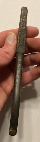 Antique Primitive Blacksmith Forged Iron Pliers Crude Old Tool Collectible C15 - Picture 8 of 12