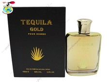 Tequila Gold Pour Homme By Tequila 3.4/3.3 oz Eau De Parfum Spray New in Box