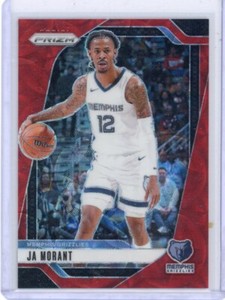 Ja Morant 2024-25 Panini Prizm Choice Red Scope /88 #64 Grizzlies