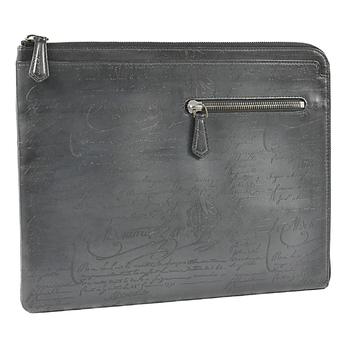 Berluti Au Grand Jour Leather Clutch Bag Scritto Briefcase Berluti Au Grand Jour Leather Clutch Bag Scritto Briefcase