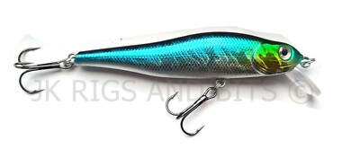 Sardinen Angelköder - GTEC Zander - Qualitätssteckerköder für Zander Hecht Bass Kabeljau